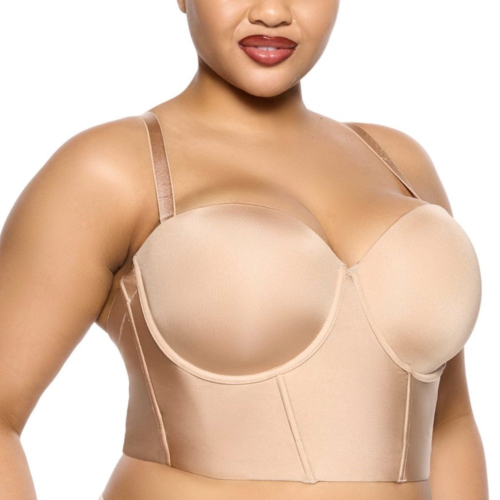 Felina Body Veil Longline Strapless Bra